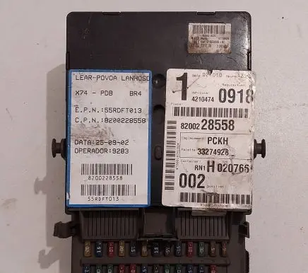 Renault Laguna II Fuse box set 8200228558 55RDFT013 33274928