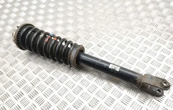 Front shock absorber with coil spring