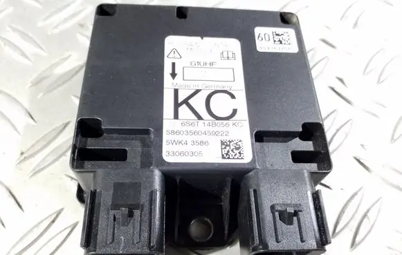 Ford Fiesta Airbag control unit/module 6S6T14B056KC 5WK43586 33060305