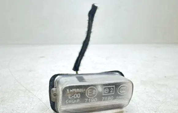 Number plate light