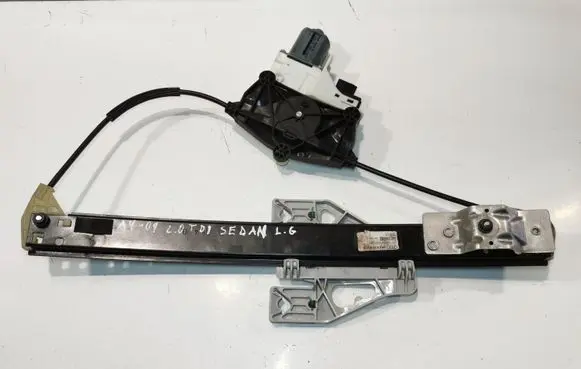 Audi A4 S4 B8 8K Rear door window regulator with motor 8K0959811 8K0839461A