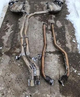 Porsche Macan (95B) Muffler/silencer 95B253611N