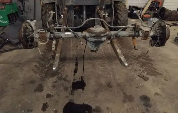 Volkswagen Crafter Rear axle beam with reductor A9063500900 5113 741415C726515