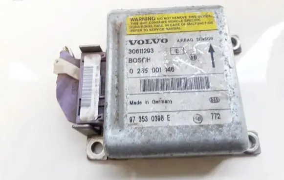Volvo S40, V40 Airbag control unit/module 30611293 0285001146