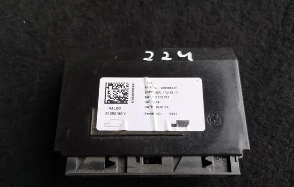 BMW 1 F20 F21 Air conditioner control unit module 9380883