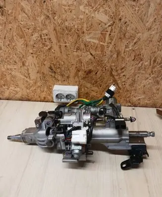 Steering wheel axle