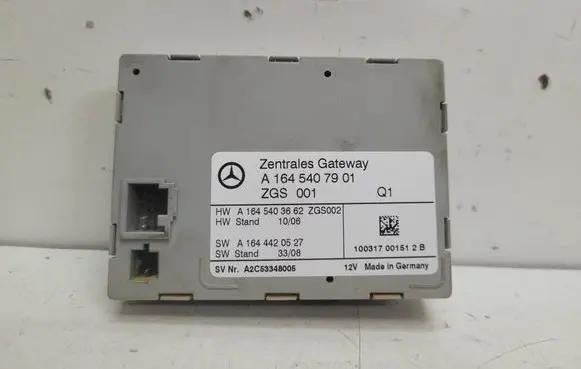 Mercedes-Benz R W251 Gateway control module A1645407901