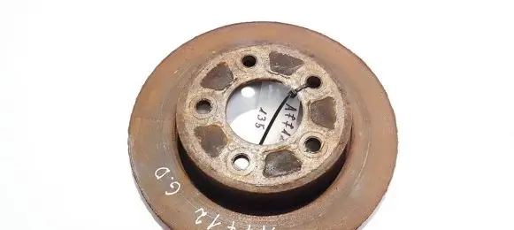 Mazda 3 I Rear brake disc neventiliuojamas