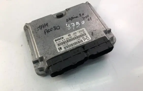 Opel Zafira A Engine control unit/module ECU 24417169 0281010268