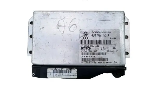 Audi A6 S6 C5 4B Gearbox control unit/module 4B0927156K 0260002555