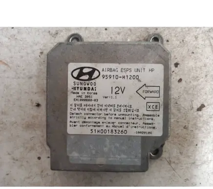 Hyundai Terracan Airbag control unit/module 95910H1200 51H00183260 10020106