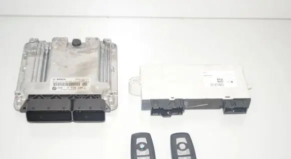 BMW 5 F10 F11 Engine ECU kit and lock set 8518126 9282118 13618518126