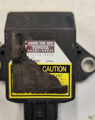 Toyota Land Cruiser (J120) ESP acceleration yaw rate sensor 8918360020