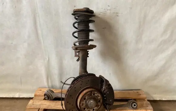 Mercedes-Benz E C207 W207 Front wheel hub spindle knuckle A2043202866