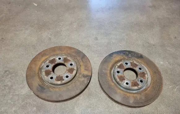 Chrysler Pacifica Front brake disc NERA