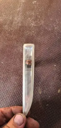 Front fender indicator light