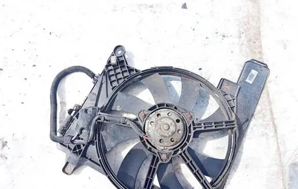 Opel Meriva A Radiator cooling fan shroud 5020363