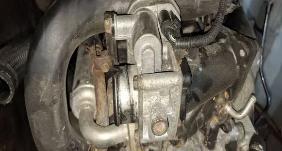 Opel Astra H Throttle valve 