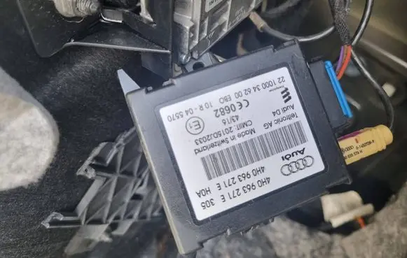 Audi Q7 4M Auxiliary heating control unit/module 4H0963271E