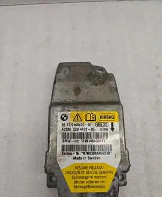 BMW 5 E60 E61 Airbag control unit/module 9145400 31914540001Y 22044310