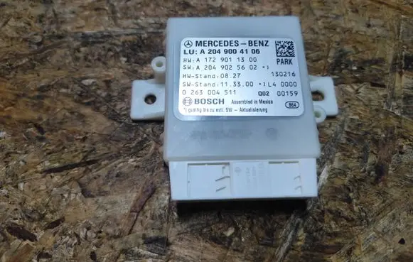Mercedes-Benz C W204 Parking PDC control unit/module A2049004106 A1729011300 A2049025602