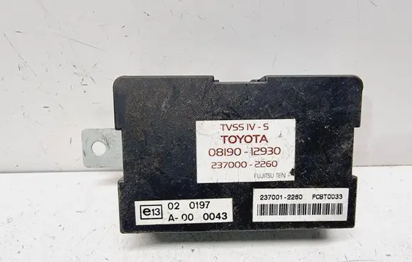 Toyota RAV 4 (XA20) Alarm control unit/module 0819012930