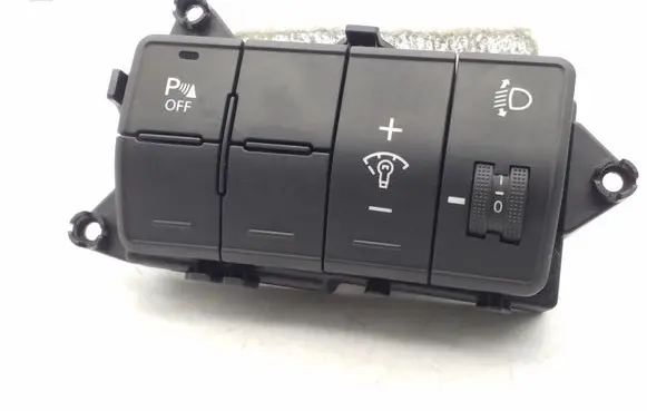 Panel lighting control switch