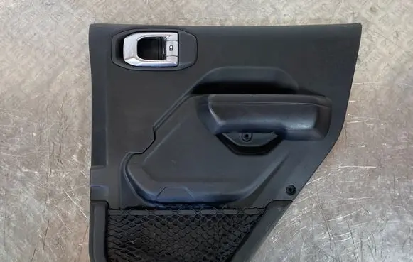 Rear door card panel trim