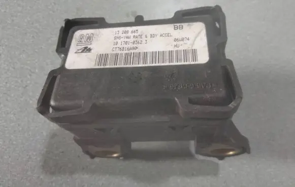 Opel Zafira B ESP acceleration yaw rate sensor 13208665 0776316A80