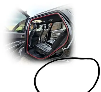 Dodge Durango III Rear door rubber seal (on body) 55399173