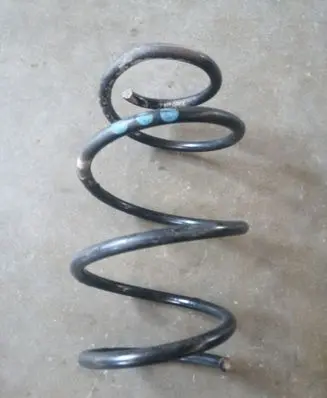 Front coil spring