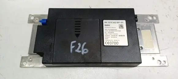 BMW X4 F26 Bluetooth control unit module 9342881