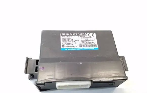 Mazda 3 II Keyless (KESSY) go control unit/module BHN9675U0A