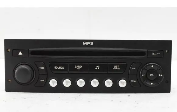 Peugeot 207 CC Radio/CD/DVD/GPS head unit 96643698XT