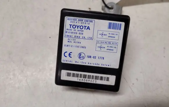 Toyota Corolla Verso AR10 Door control unit/module 897410F010 61B168000