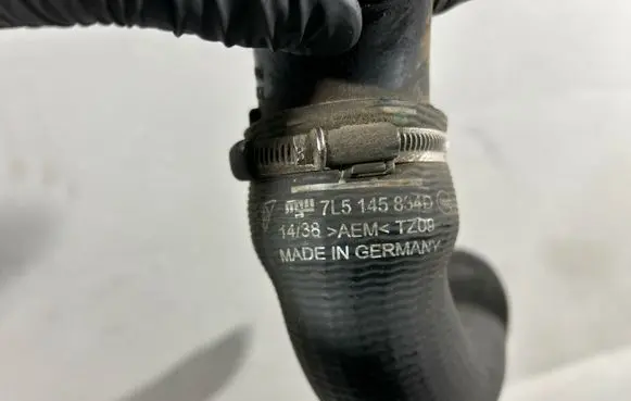 Porsche Cayenne (92A) Intercooler hose/pipe 7L5145368B 95511036810 95811074200