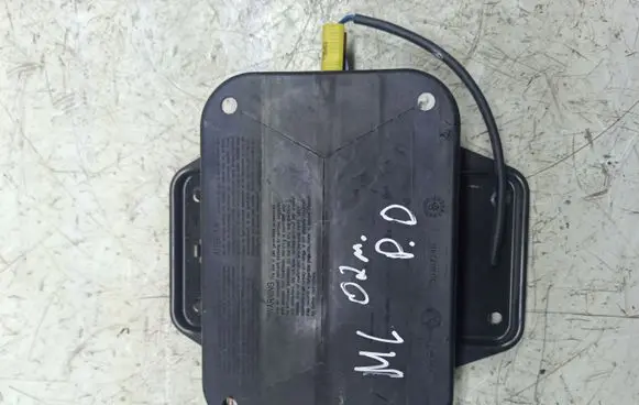 Front door airbag