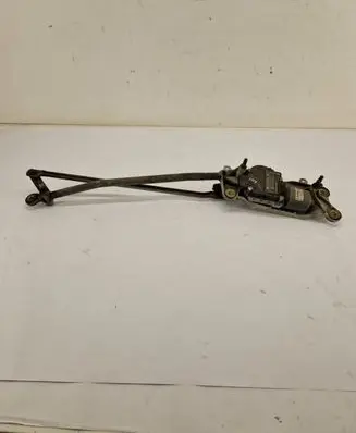 Volkswagen Touareg I Front wiper linkage and motor 7L0955023P