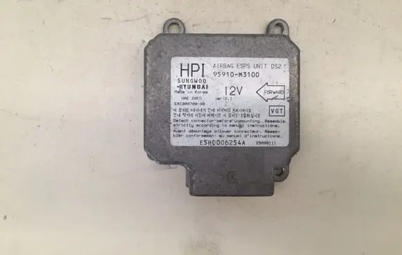 KIA Pregio Airbag control unit/module 95910M3100 E5H0006254A