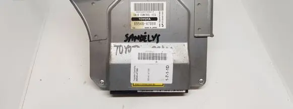 Toyota Prius (XW20) Other control units/modules 8954047080
