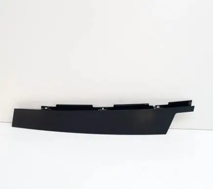 Front door glass trim molding
