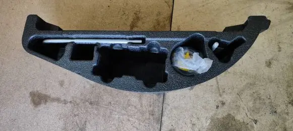 Mercedes-Benz CLK A209 C209 Glove box in trunk A2038991614