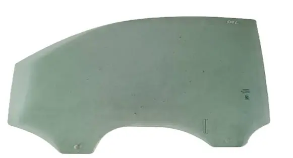 Fiat 500E Front door window glass four-door