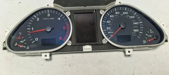 Audi A6 S6 C6 4F Speedometer (instrument cluster) 4F0920950L 4F0910900A TAB004869GJ