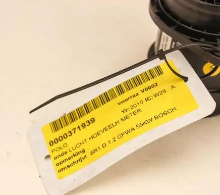 Volkswagen Golf VI Mass air flow meter 03P906461