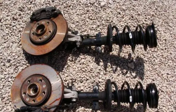 Renault Laguna III Front wheel hub spindle knuckle