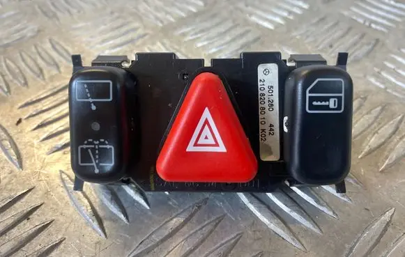 Mercedes-Benz E W210 Hazard light switch 2108208010