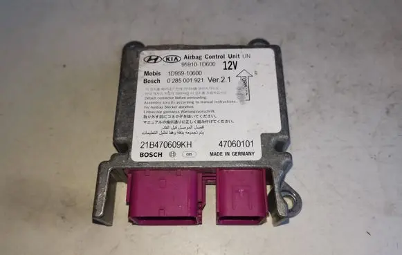 KIA Carens II Airbag control unit/module 959101D600 1D95910600 0285001921