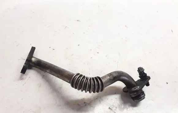 Citroen C6 Turbo turbocharger oiling pipe/hose 4U3Q6K677