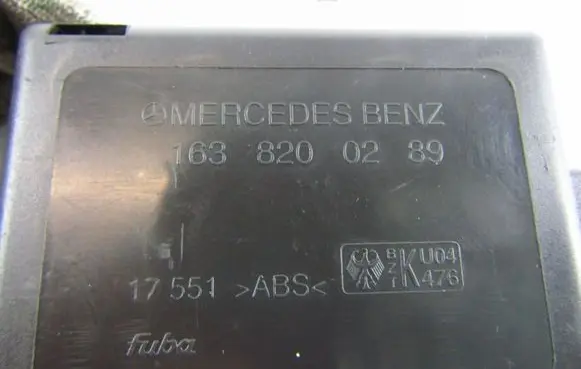 Mercedes-Benz ML W163 Aerial antenna amplifier 1638200289